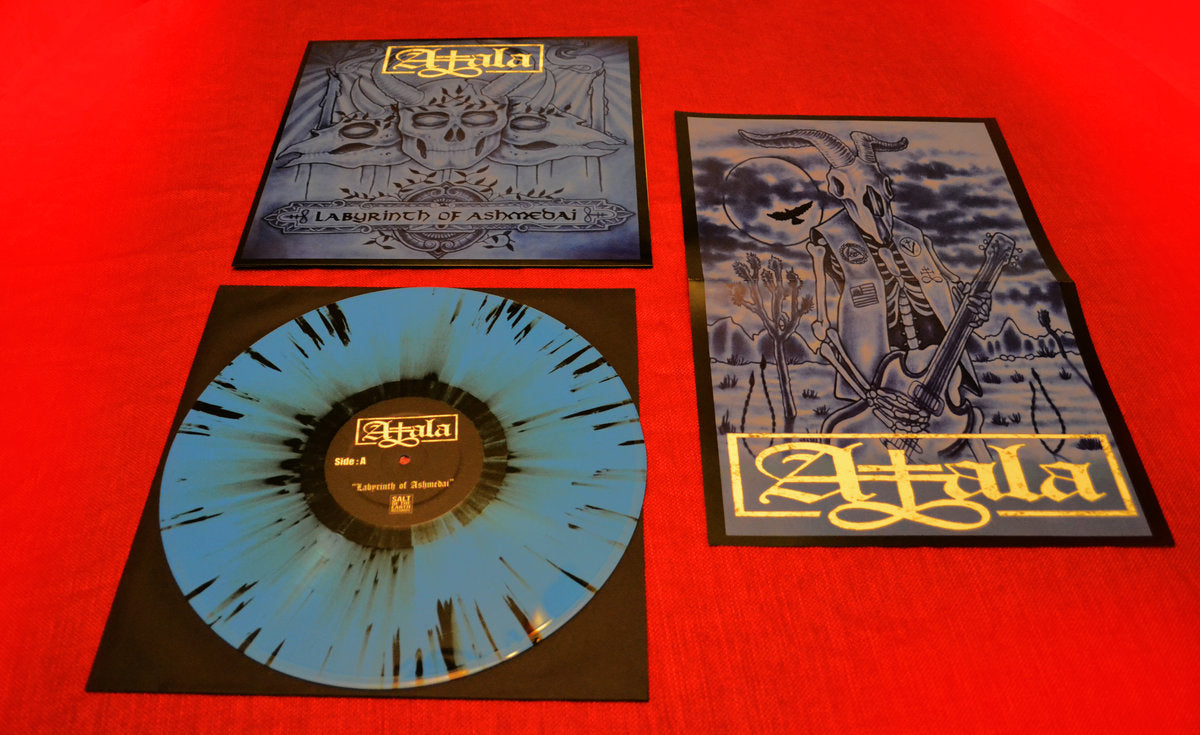 Atala - Labyrinth Of Ashmedai (LP) (BLUE W/ BLACK SPLATTER)