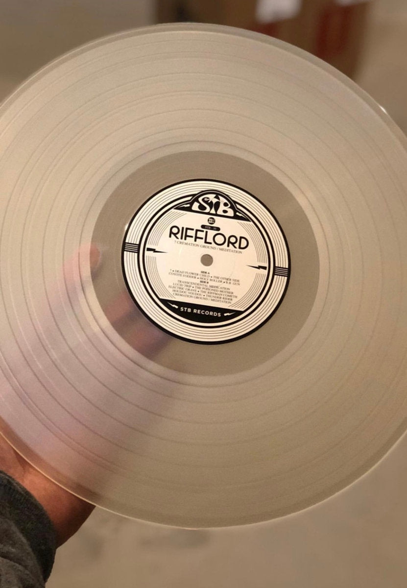 RIFFLORD - 7 Cremation Ground / Meditation (CLOUDY CLEAR) (LP)