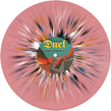 Duel - Valley Of Shadows (TRANSPARENT RED W/ BLACK/BLUE/WHITE/YELLOW SPLATTER) (LP)