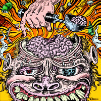 Lecherous Gaze - On the Skids (CD) Cover Art